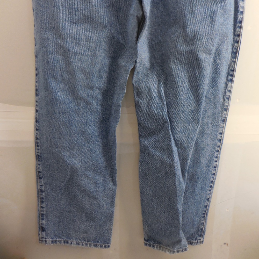 Levis Signature 540 Relaxed Fit Light Wash Orange Tab Denim Jeans Mens 42x30 - Picture 4 of 10